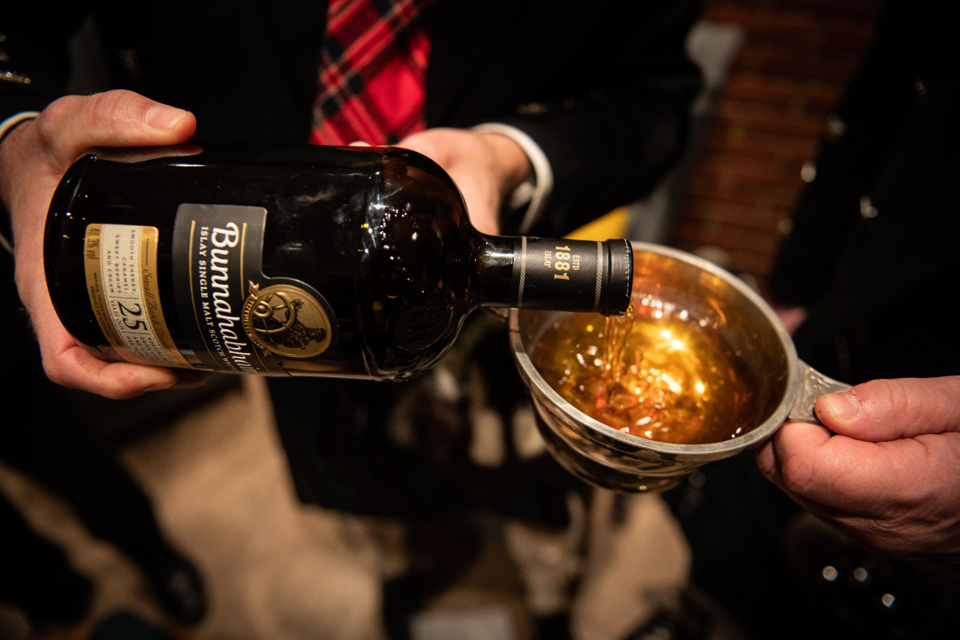 Årets Whisky var en Bunnahabhain 25, en Whisky for store øyeblikk.