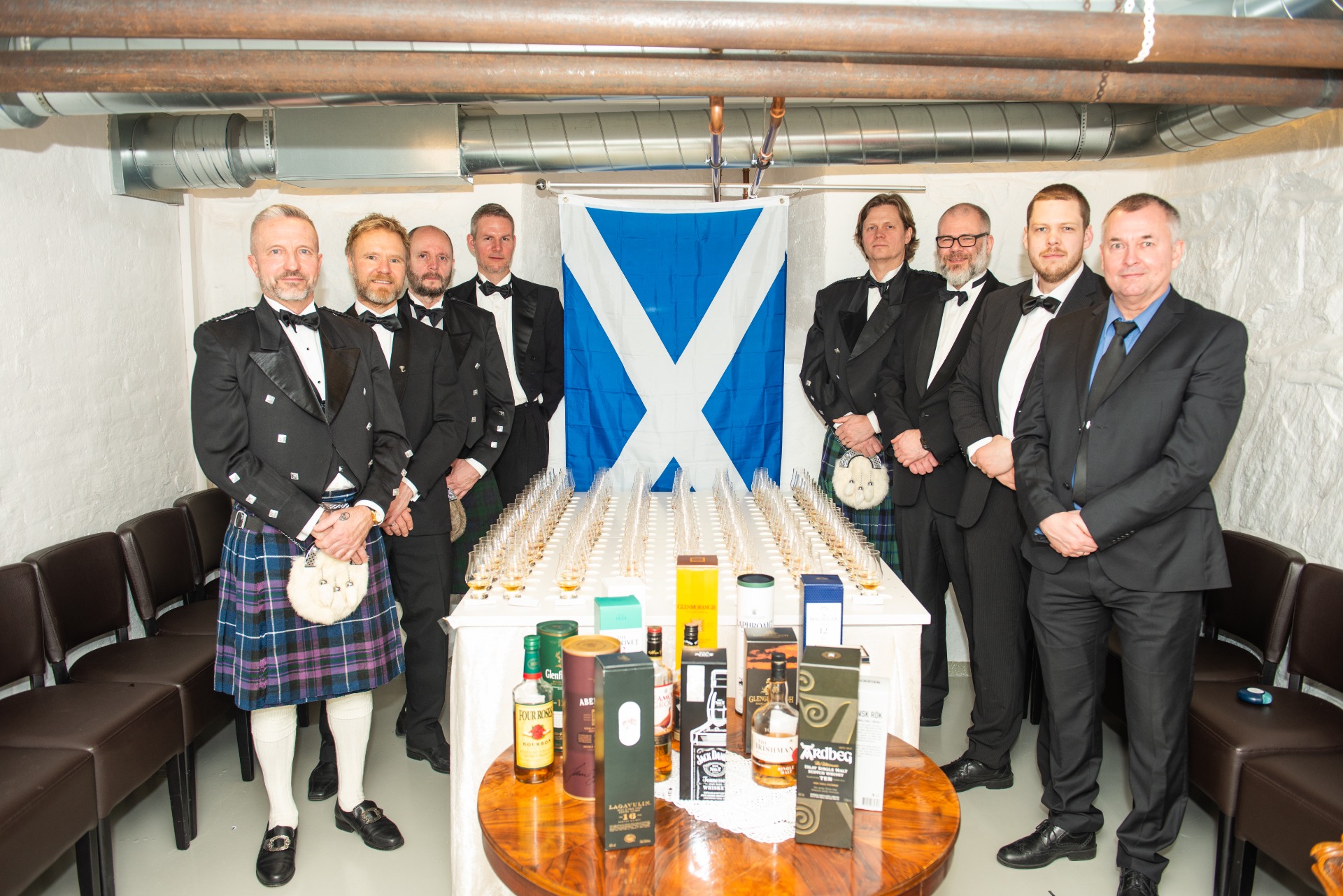 Pål - Sven Ingar - Terje - Robert - Bjørn Erik - David - Petter - Glenn